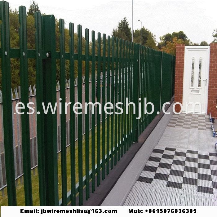 Powder Coated And Galvanized Palisade Fence Panels